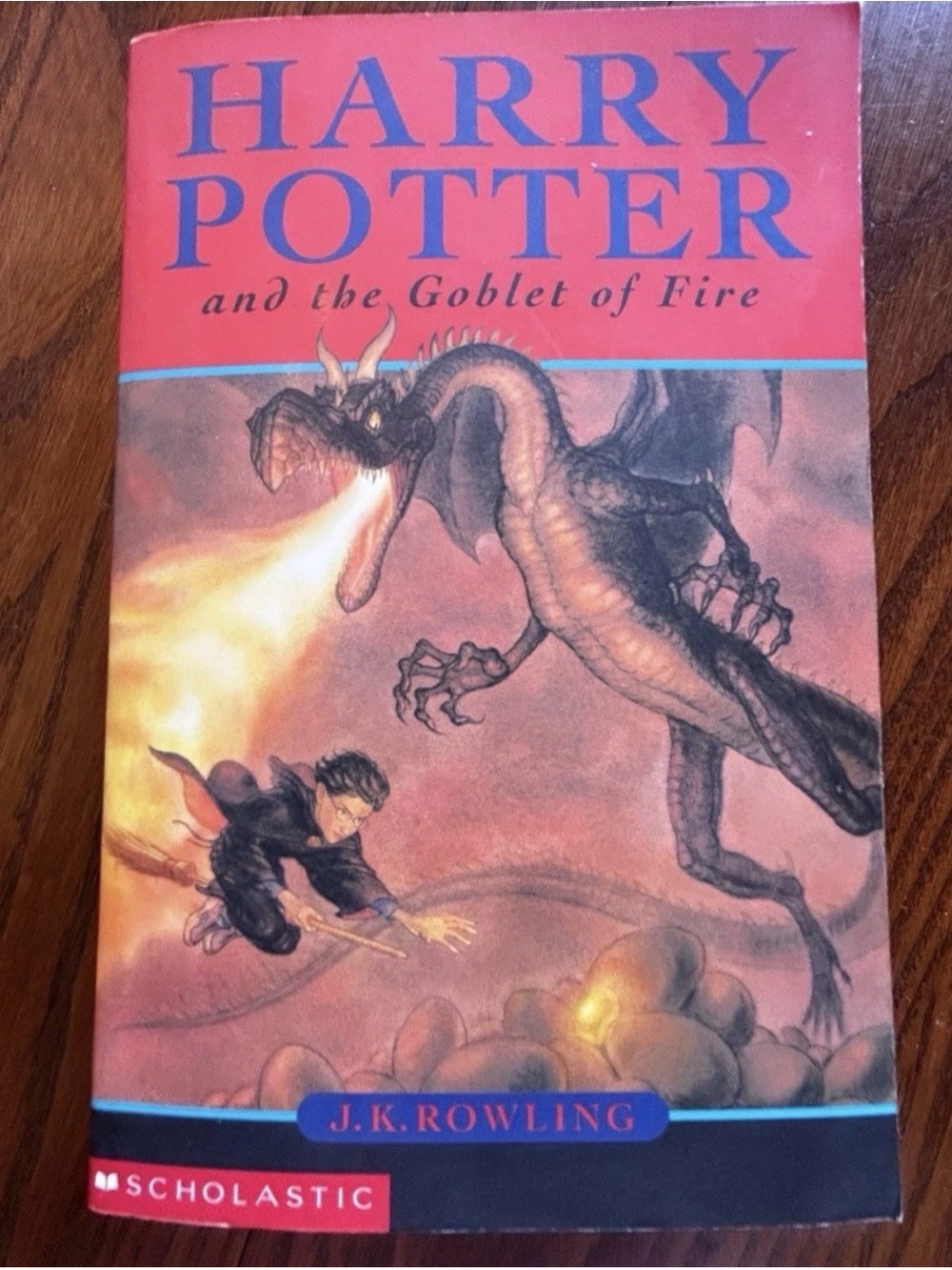 Harry Potter And The Goblet Of Fire 1st Edition With Editing Errors Soft Cover